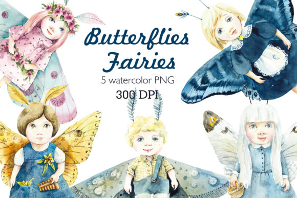 Bringing Whimsy to Life with Watercolor Fairies