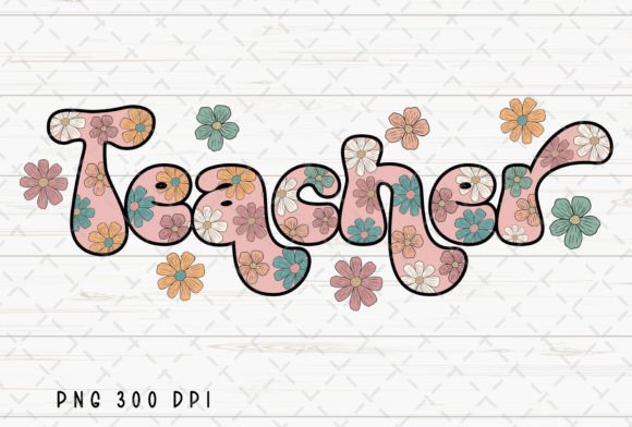 Floral Teacher Flowers Back to School: A Fresh Take on Educational Graphics