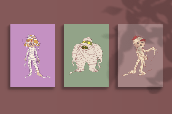 Mummy - Halloween Illustration: Elevate Your Seasonal Designs